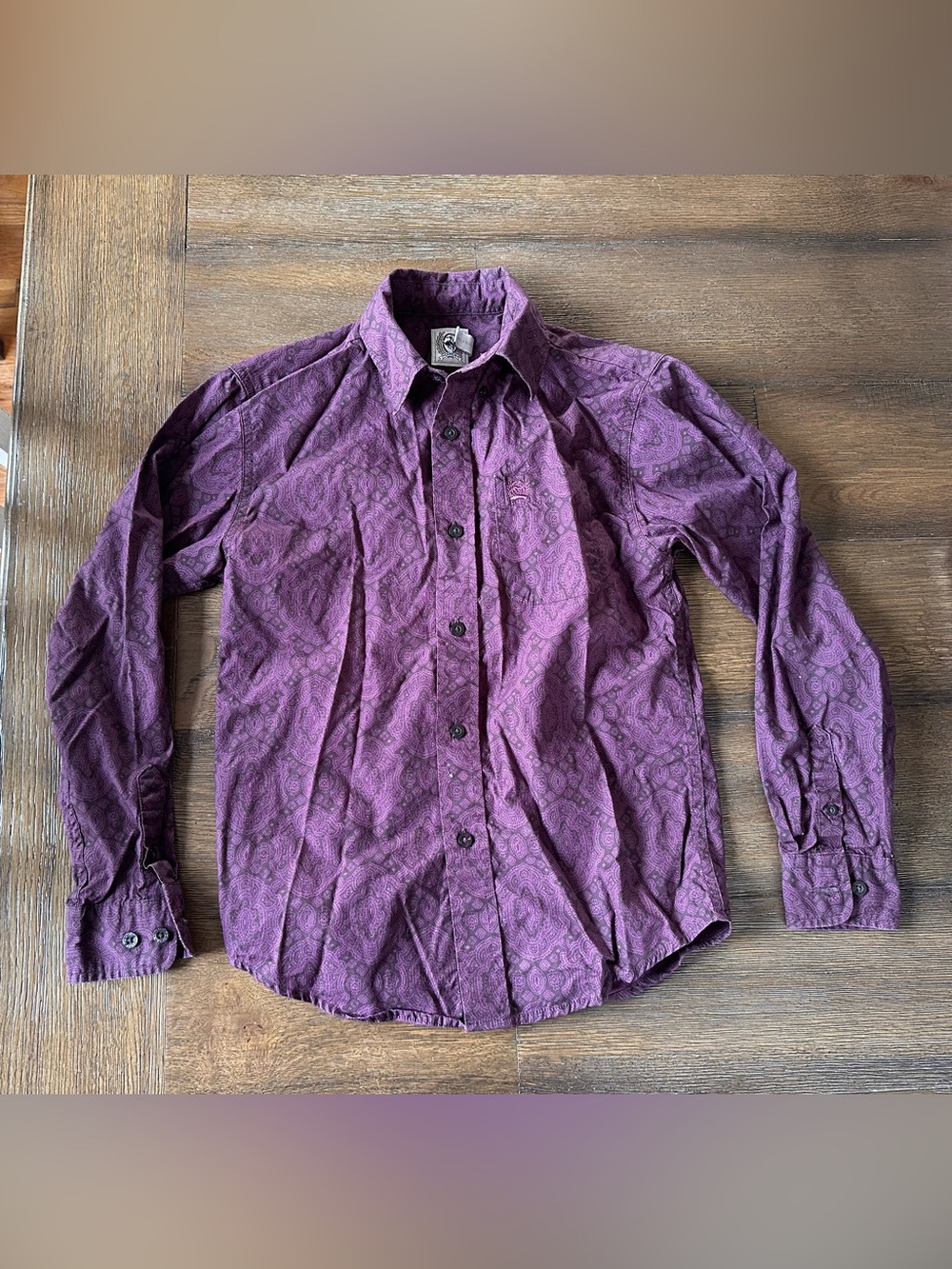 Youth Kids Medium Cinch Western Shirt